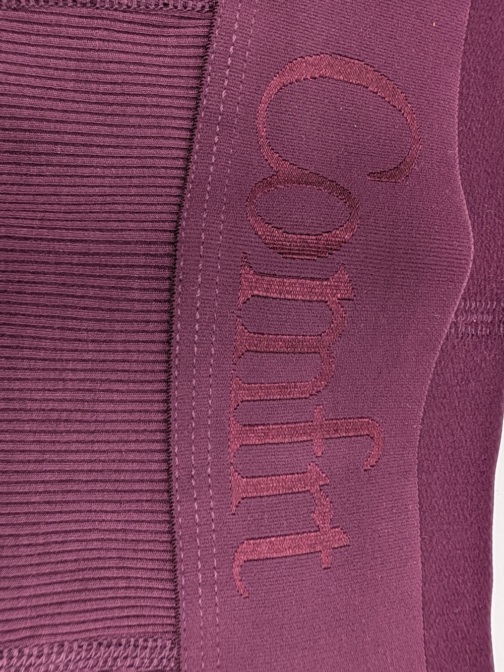 NEW Comfrt Ribbed Boxers in Plum Large - Picture 4 of 5
